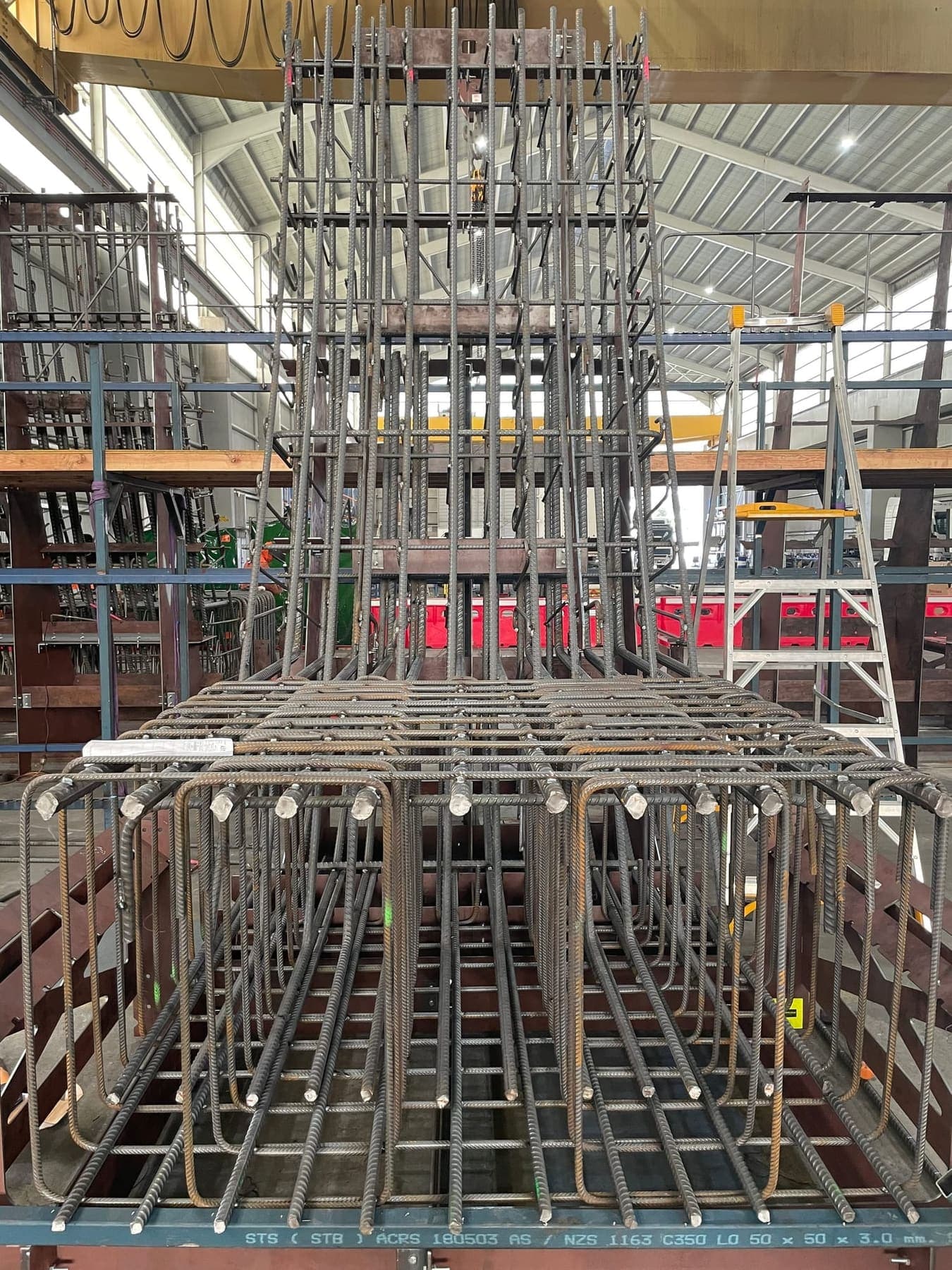 State Library and Town Hall stations platform inverts and side walls
